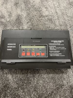 Simplex Fire Alarm Display Control Panel 4100-8001