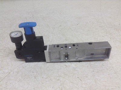 Festo Pneumatic VABF-S4-1-R1C2-C-6 Regulator Plate 685082 VABFS41R1C2C6 ...