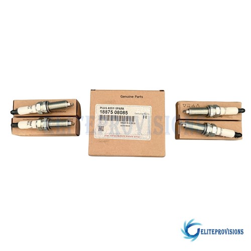 NEW Spark Plugs Fits Elantra Kona Santa Fe Sonata Tucson 1.6L 1887508085 - Picture 3 of 10