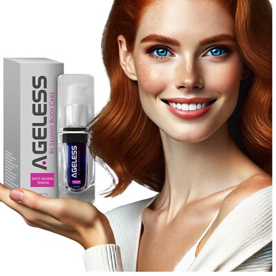 Ageless Skin Serum - Collagen Boost, Antioxidants, Anti-Aging 100% Organic