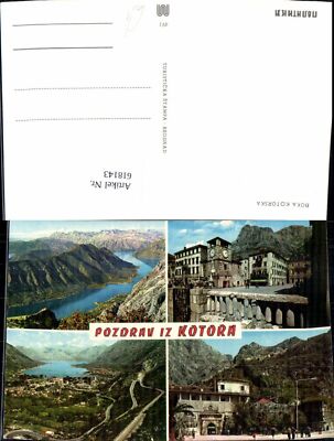 618143,Mehrbild Ak Boka Kotorska Kotora Montenegro