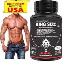 Male Enhancement Capsules - KING SIZE PLUS for Men - male enhancment pills