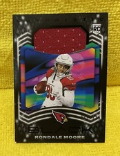 2021 Panini Black Football Rookie Futuristic Patch Rondale Moore #95/125