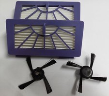 VR 100 Bürsten und HEPA Filterset passend für Vorwerk Kobold VR100