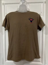 Coors Banquet Rodeo T Shirt Men's M Logo Distressed Logo Longhorn