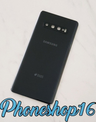 Original Samsung Galaxy S10+ PLUS G975F/DS DUOS Akkudeckel Backcover Schwarz B