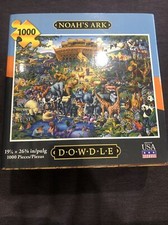 Dowdle 1000 Piece Puzzle Noahs Ark 19 1/4 x 26 5/8 From 2018 Made in USA