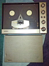 Ampex 2060 Reel-to-reel Tape Recorder Internal Amplifier Vintage Motors Turn :)