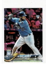 2018 TOPPS MINI ON DEMAND PINK 271 CAM GALLAGHER #d 01/25 KANSAS CITY ROYALS