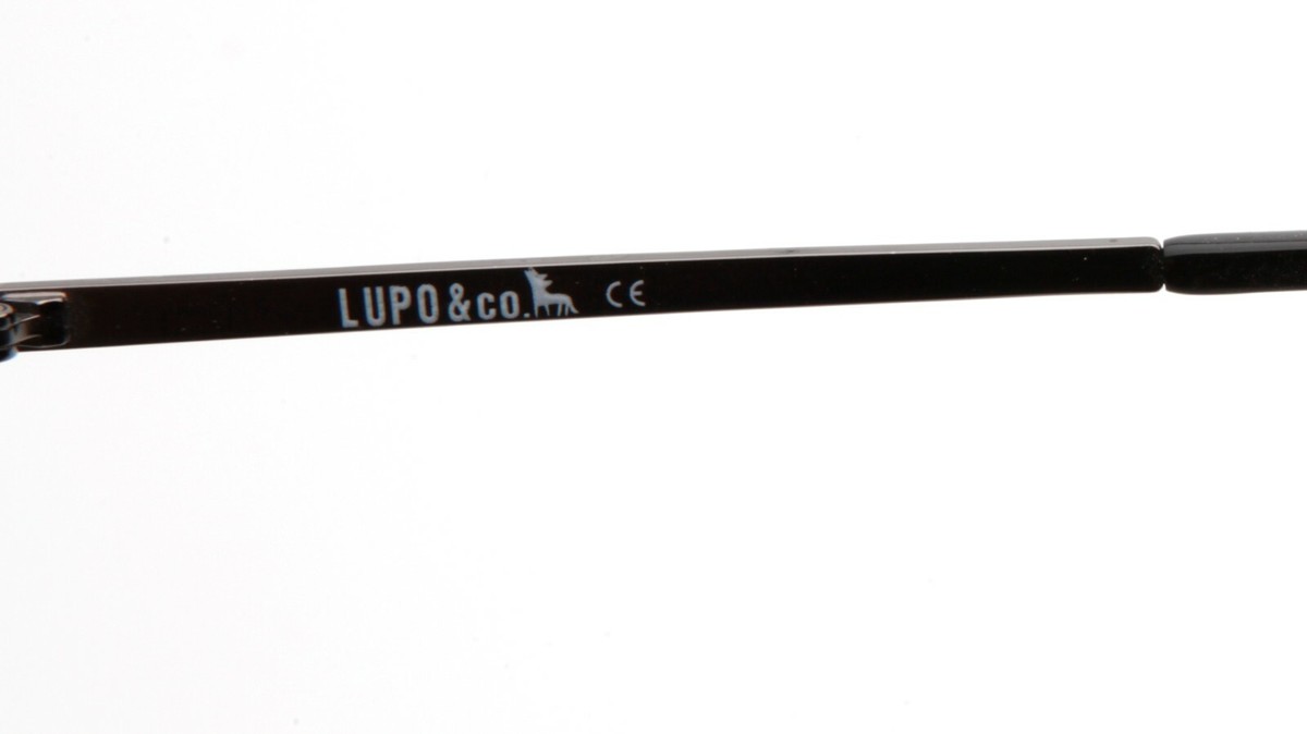 New LUPO & CO 5626 C17 Black EYEGLASSES FRAME 48-18-140mm