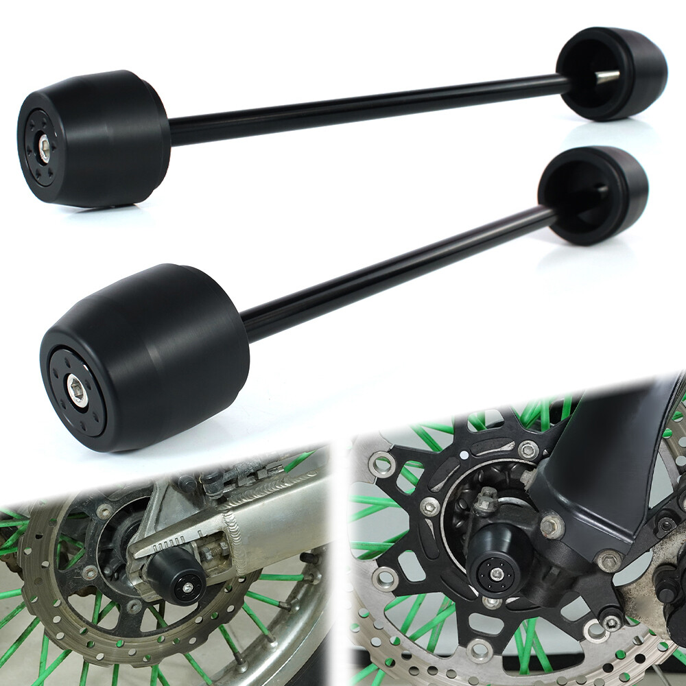 Front And Rear Fork Sliders Crash Protector Fit For KAWASAKI