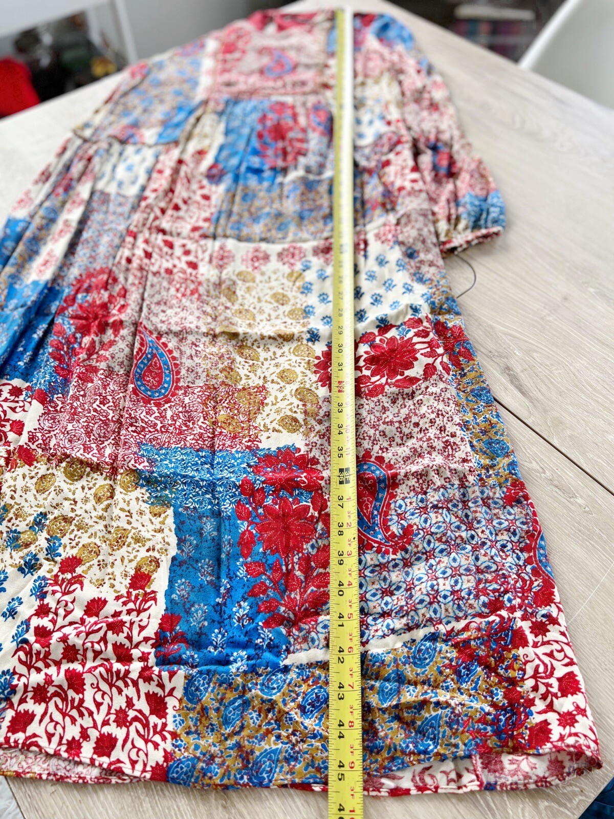 Zara Trafaluc Collection Patchwork Boho Floral Co… - image 14