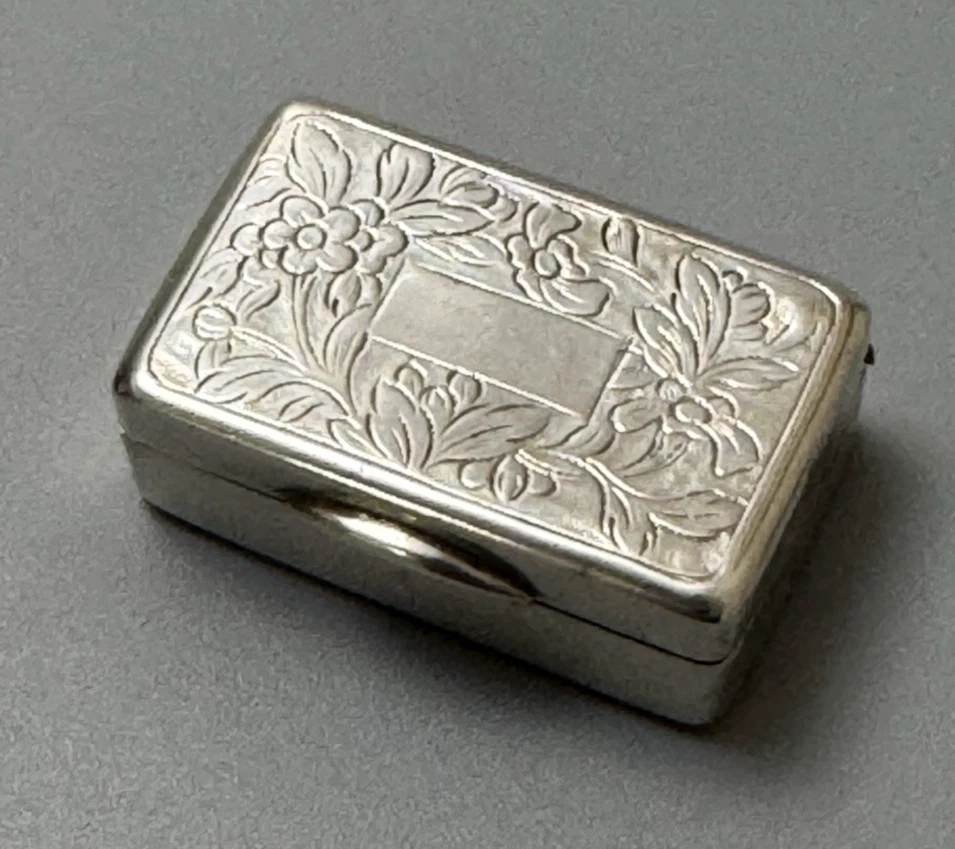 1900-1940 年美国纯银香醋盒| eBay