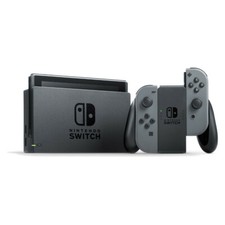 Nintendo Switch Console V2 (2019) - Grey Console with Grey Controllers - Good