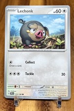 Lechonk 155/198 SV1 Scarlet & Violet Base Non Holo Pokemon Card NM