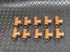10 x Tectite Sprint Push Fit Equal TEE 22mm Copper Pipe Fitting