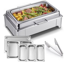 Electric Chafing Dish Buffet Server Set