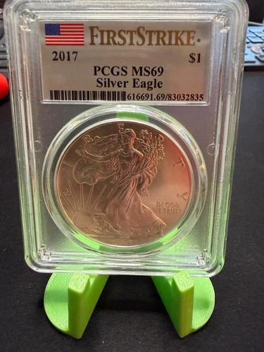2017 American Silver Eagle PCGS MS69 First Strike FS Mint State #1509