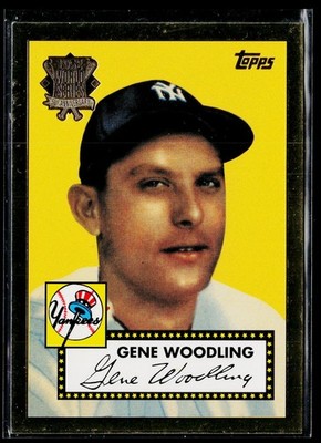 2002 Topps #52R-15 Gene Woodling 1952 Reprints
