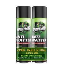 Sprayman Anti Spatter Welding Spray - 2x12.3 oz Welding Anti-Adhesion Prote...