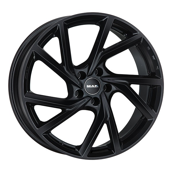 ALLOY WHEEL MAK KASSEL FOR AUDI A8 8X19 5X112 GLOSS BLACK DOH
