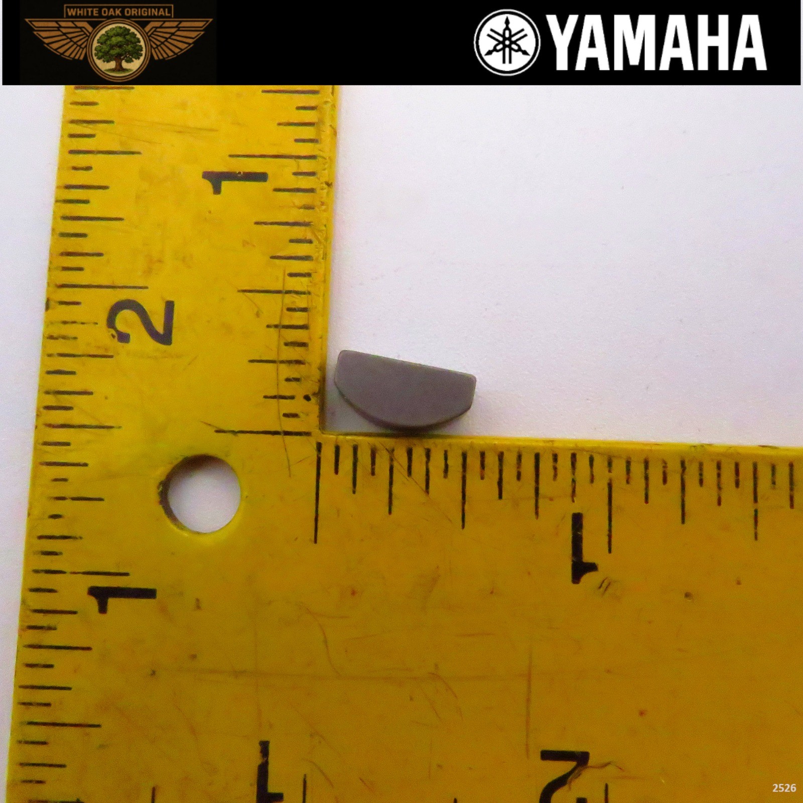 YAMAHA WOODRUFF FLYWHEEL KEY NEW OEM R3 TW200 XT TTR 225 250 230 90280 ...