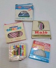 Vintage Birthday Candles