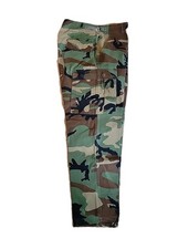 Army Woodland Camo BDU Pants Hot Weather Medium Regular Trousers USGI Hunting