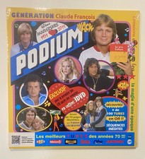Claude François – PODIUM Génération 70 – Coffret 3 DVD Neuf Scellé 2011