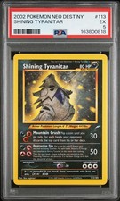 Pokemon Shining Tyranitar Neo Destiny Unlimited 113/105 PSA 5