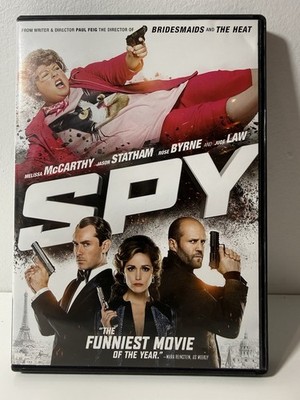 Spy DVD Melissa McCarthy Jason Statham Comedy Used