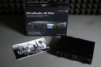 Blackmagic Ultrastudio 4k Mini für Apple und PC mit Thunderbold 3 neuwertig