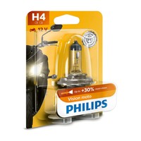 H4 12V 60/55W P43T Motovision +30% Blister Philips Autolampe GlüHbirne.