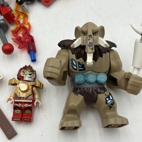 LEGO 70144 LEGENDS OF CHIMA: Laval's Fire Lion with Minifigs & Instructions