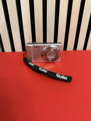 Rollei Powerflex 610 HD Kamera 16MP 8x opt. Zoom Silber OHNE Ladegerät Top !