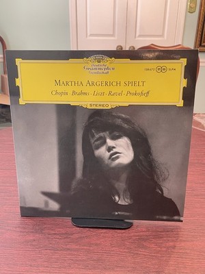 Martha Argerich-Chopin/Brahms/Liszt/Ravel/Prokofieff LP Vinyl Speakers Corner NM