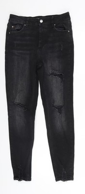 Denim & Co. Damengröße UK 12 Regular Fit Straight Jeans