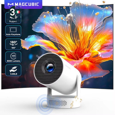 Magcubic Android 11 4K 1280*720P HY300 Pro Portable Wifi BT5 Externer Projektor
