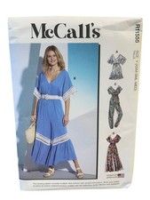 McCall's R11555 Misses Romper Jumpsuits XS-S-M Easy Pattern