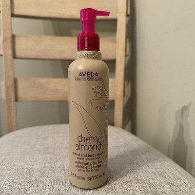 Aveda Cherry Almond Hand & Body Wash Sweet Floral Aroma - 8.5 oz / 250 ml - New