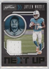 2021 Panini Playbook Next Up Jerseys Jaylen Waddle #NXT-JWA 0rd2