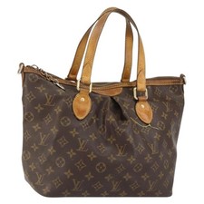 Borsa tote Louis Vuitton Monogram Palermo PM M40145 LV originale bs31063