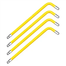 4 PCS 4mm Ball End Hex Key Allen Wrench,Internal Hexagonal Wrench, L Shaped L...