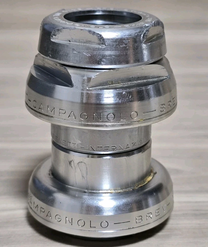 Auriculares roscados Campagnolo Brev Int Vintage 1 pulgada 1x24 británicos *Envío rápido* Foto 3 de 4