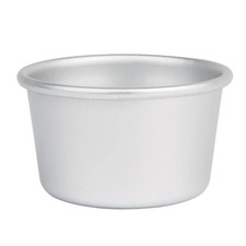 Vogue Aluminium Mini Dariole Mould 100ml, Pack of 6, Size: 40(H)x 65(Diameter)m