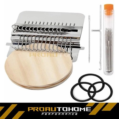 10 Hook Loom Knitting Kit Patch Kit Weaving Loom Portable Patch Darning Loom Kit