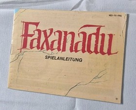 Nintendo NES - Faxanadu OVP