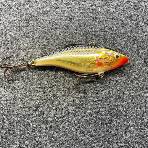 96 RAPALA RATTLIN RAP (RNR-8)Couleur spéciale Japon (RED HEAD) rare !⑤