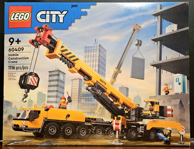LEGO City Mobile Construction Crane (60409) New & Factory Sealed