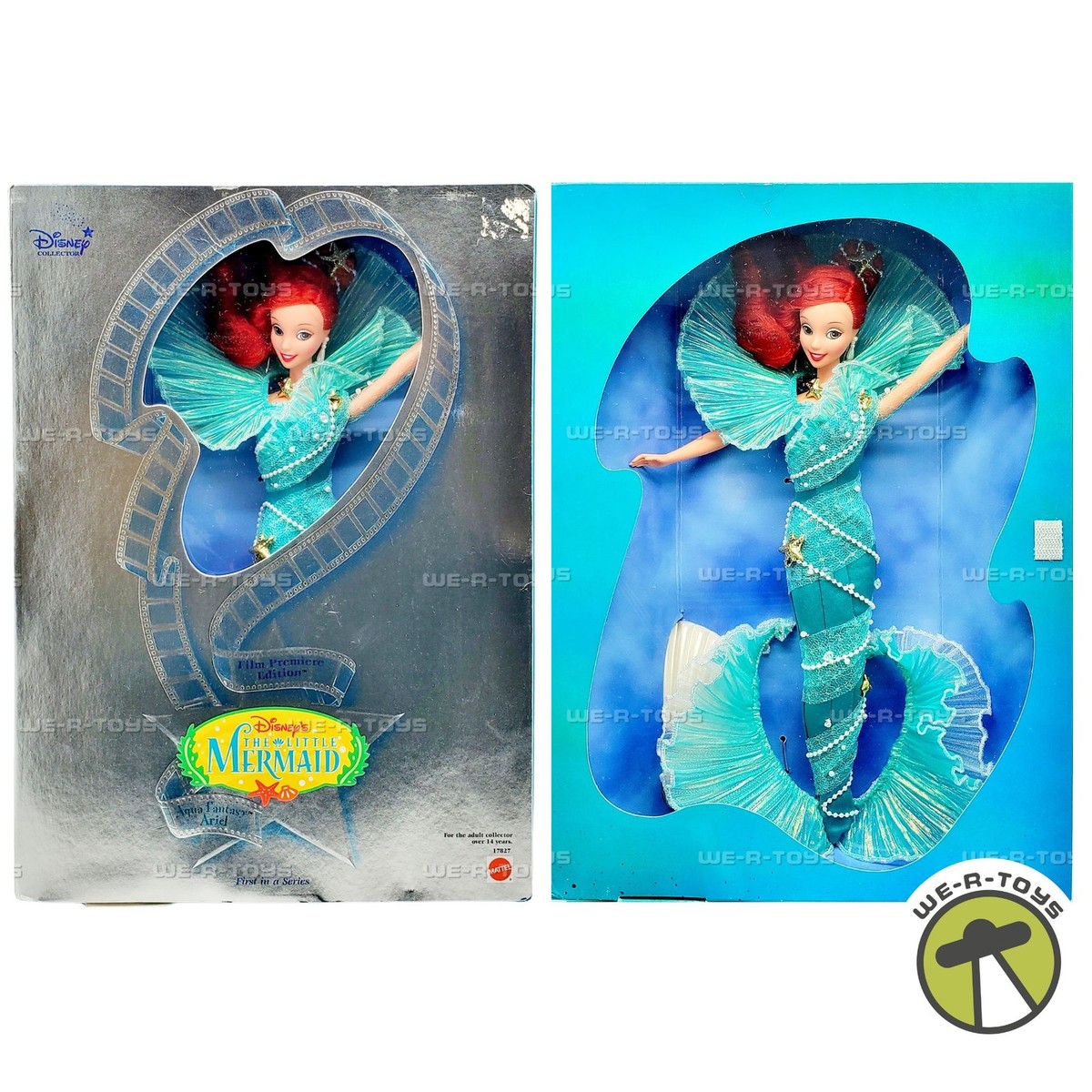 Disney's The Little Mermaid Aqua Fantasy Ariel Doll 1997 Mattel